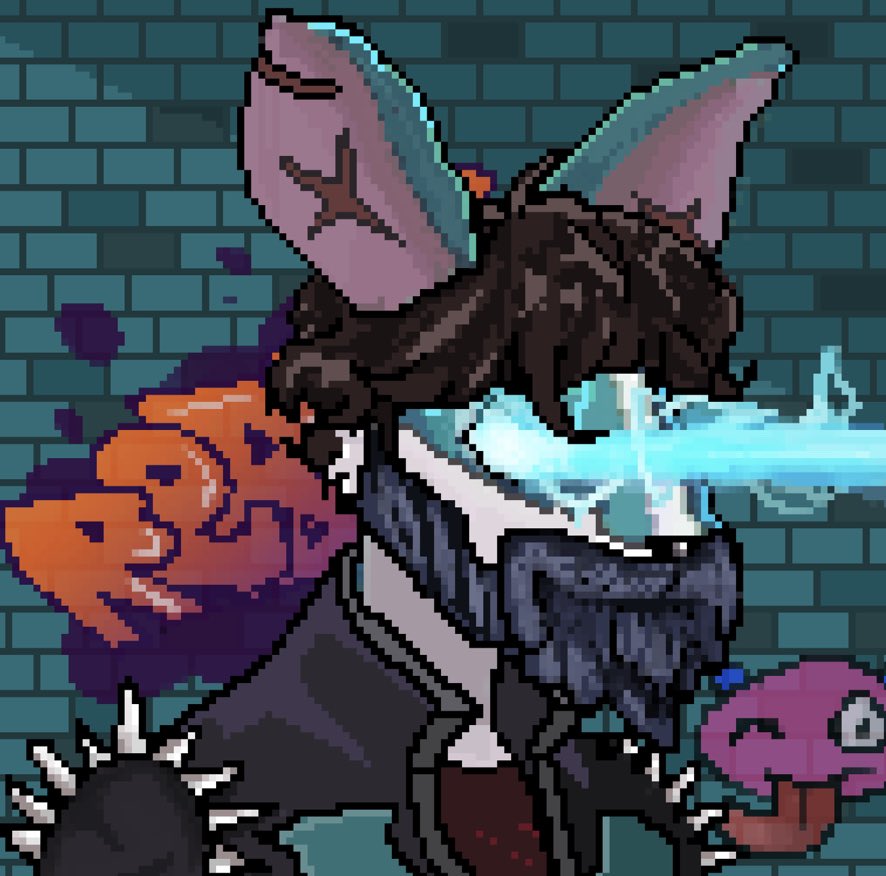 blasticuswrex's tweet photo. @RSyndicateNFT #syndicatestrong @seatownwx @spark_ur_noodle I dig the lightning eyes 👀 https://t.co/5L1WhksLoX