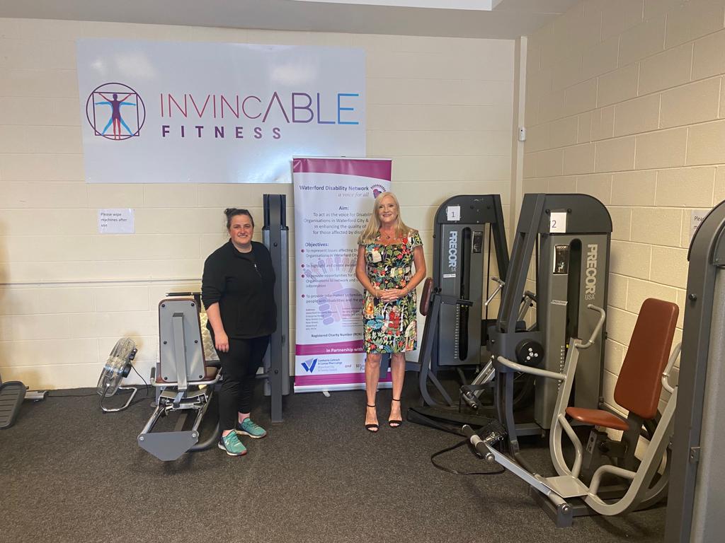 WaterfordDN's tweet photo. #WDN &amp; @InvincableF are happy to announce the 2022 WDN InvincABLE Fitness Inclusion Award will be open for entries from next Tuesday. Open to all voluntary groups throughout #Waterford . Pictured, Laura Cassin of @InvincableF with WDN Chair Jo Cregan! @WatVCCentre @WaterfordPPN https://t.co/lKhzLhXT1Y