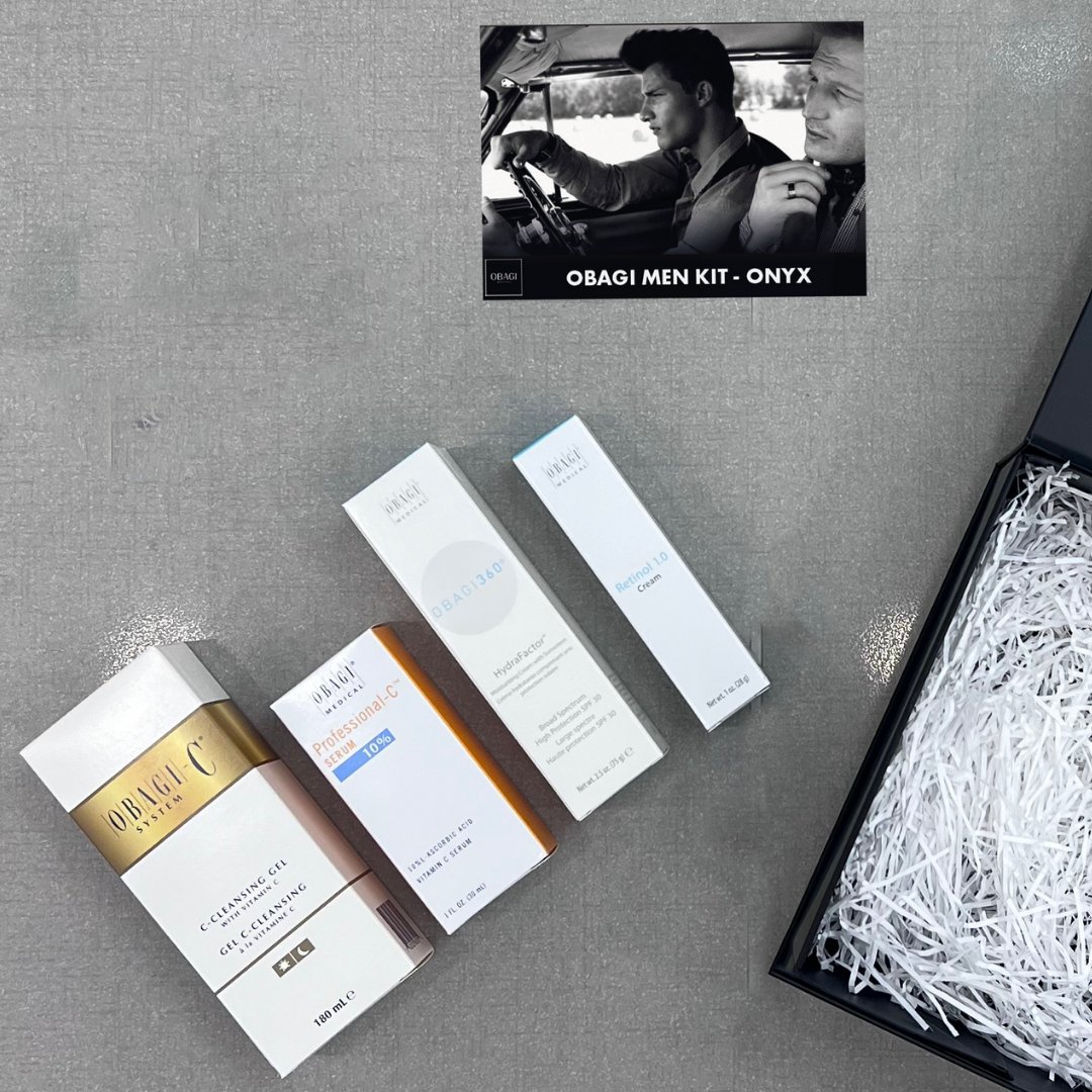 #FathersDay is nearly here! 👀 with new packaging, the Carbon &amp; Onyx Men Kits are perfect for gift giving 🖤

👉Onyx Kit is ideal for normal - dry skin and comes in a sleek black box
👉Carbon Kit is best suited for normal - oily skin and comes in a carbon effect box