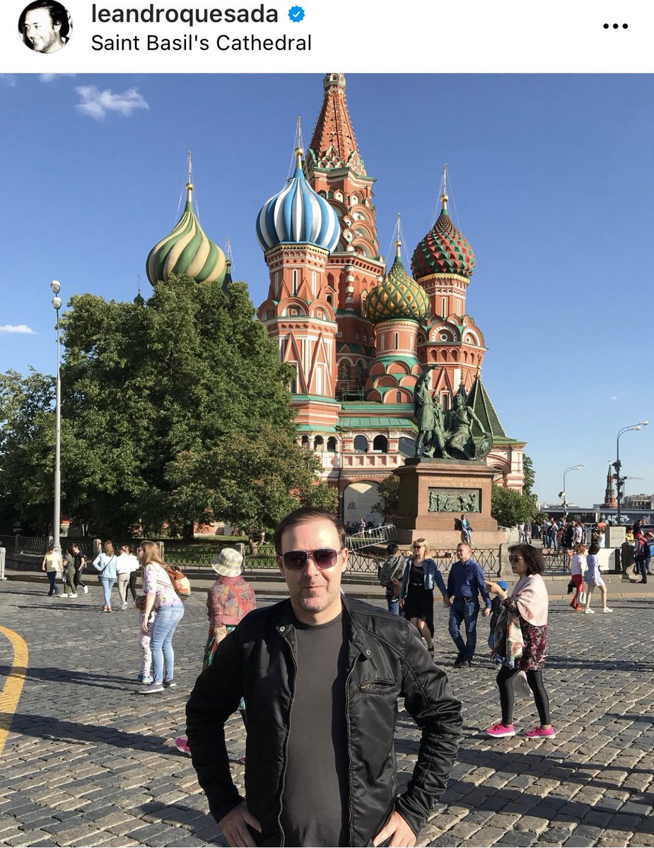 leandroquesada's tweet photo. Recordação do pontapé inicial da cobertura da 6ª Copa do mundo da minha carreira. 

Já já vem a sétima 🇶🇦 🙌 #septima 

#Russia em 2018 🇷🇺 
#foxsports #moscou #moscow #copadomundo2018 #copadomundo #worldcup #Brasil #seleçãobrasileira 
#foxsportbrasil #foxsports https://t.co/vDVQSQLY3b