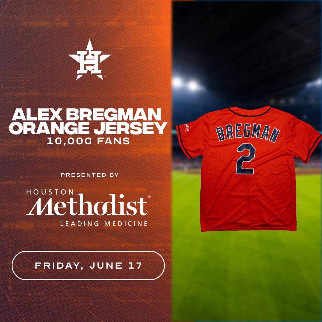 Houston Astros on Twitter "Join us for an ABREG_1 Orange Jersey