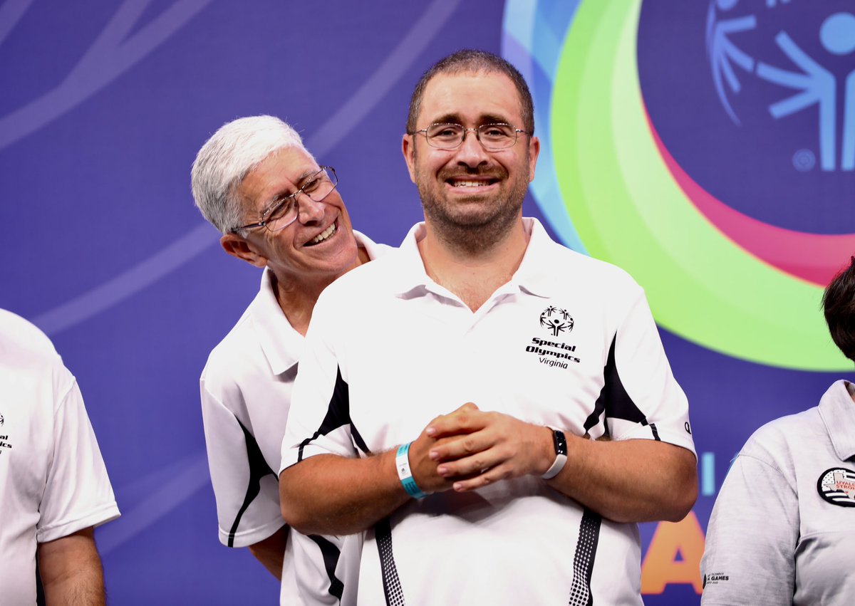 This. Right. Here. 👏 

A few years ago, Richard Wolf retired from a 40+ year journalism career. Since that time, he’s been spending a lot more time with his son, Jonathan, bonding over golf. 

Today, that bond was recognized as a silver medal at the @2022USAGames.