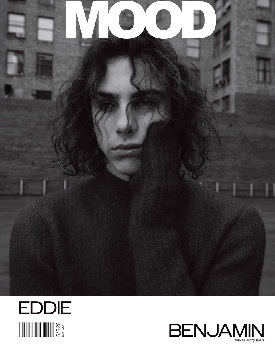 MOOD__Mag's tweet photo. Australian musician, @EddieBenjamin_ on the COVER for MOOD MAG⚡Wearing Jacquemus provided by fwrdman. 

Explore Eddie’s multifaceted talents from vocalist and songwriter to producer and instrumentalist🙌pre-order now with the link in bio 
#moodmagzine #EddieBenjamin https://t.co/iVKsLGNo6X