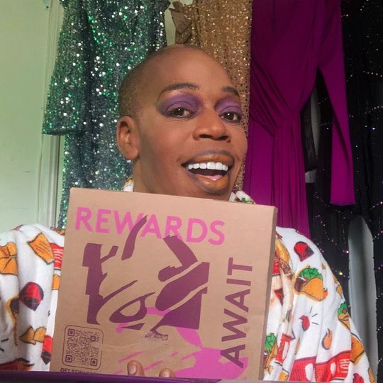 OH babe. Just you wait till my @TacoBell DragBrunch look is complete. It's a little bit sweet and savory just like me. #TacoBellPartner