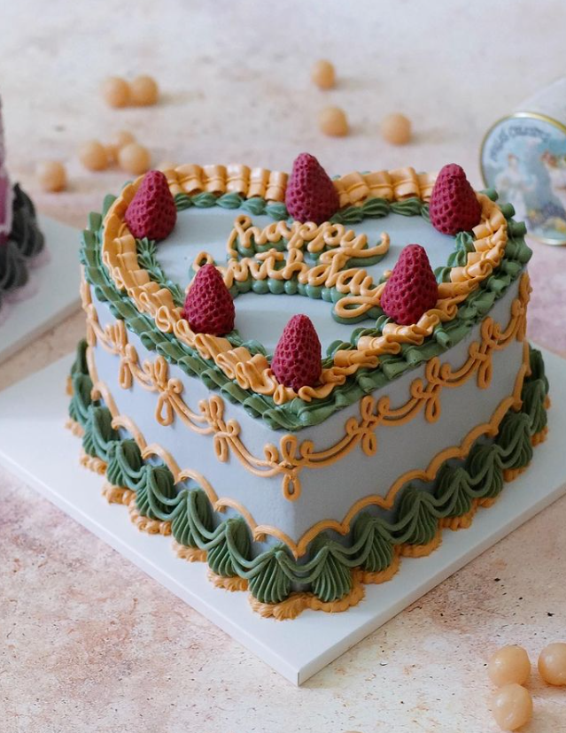 daily_dolce's tweet photo. Heart cakes by 3rdiam_cake https://t.co/XuwU3JHTxK