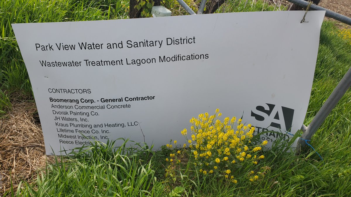 nexomwastewater's tweet photo. It's #FinishedProjectFriday! At #ParkViewIowa, thanks to engineers Strand Associates and GC @BoomerangCorp. the wastewater #lagoons now have #optAER aeration and #SAGR cold water nitrification so they'll never have to worry about #ammonia, BOD or TSS limits again! https://t.co/UCqV0sLhK6