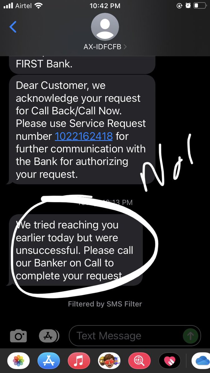 vanhsiav's tweet photo. @IDFCFIRSTBank Have been waiting for call back from past 4 days,no response.Asked for a call from branch no response!And now I get a message that you tried reaching out to me,without any call!! Is this a joke.Pathetic service.Who do I call.What number?Toll free unable to help https://t.co/a3Gmv2VW4X