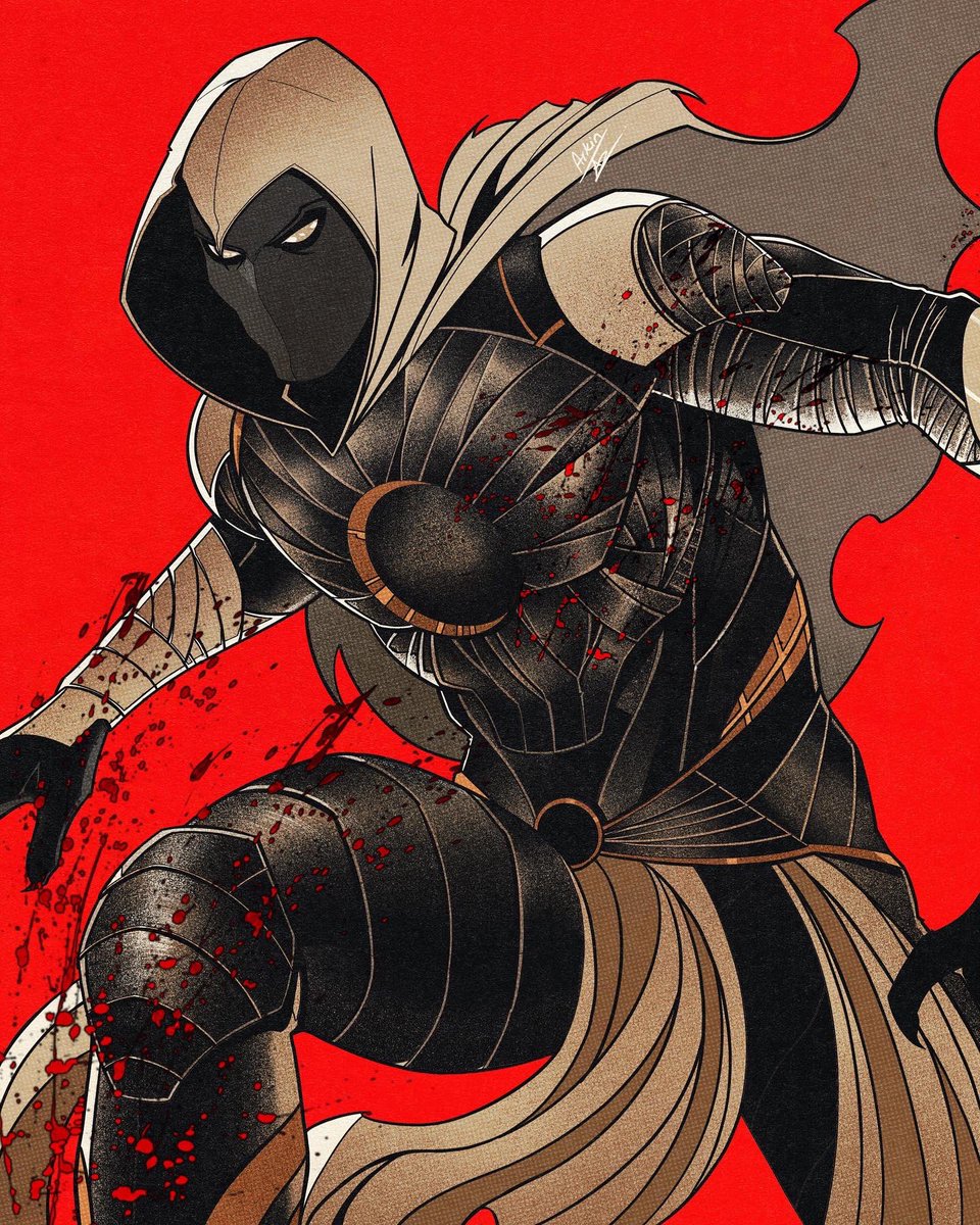 ArkinTyagi's tweet photo. Jake lockley moon knight! This is what i imagine he would look like in the MCU, a mix of khonshu’s ceremonial outfit and military armour to give him the extra edge #MoonKnight #MsMarvel #marvel #marvelcinematicuniverse #mcu https://t.co/pjJ7xLlQ7p