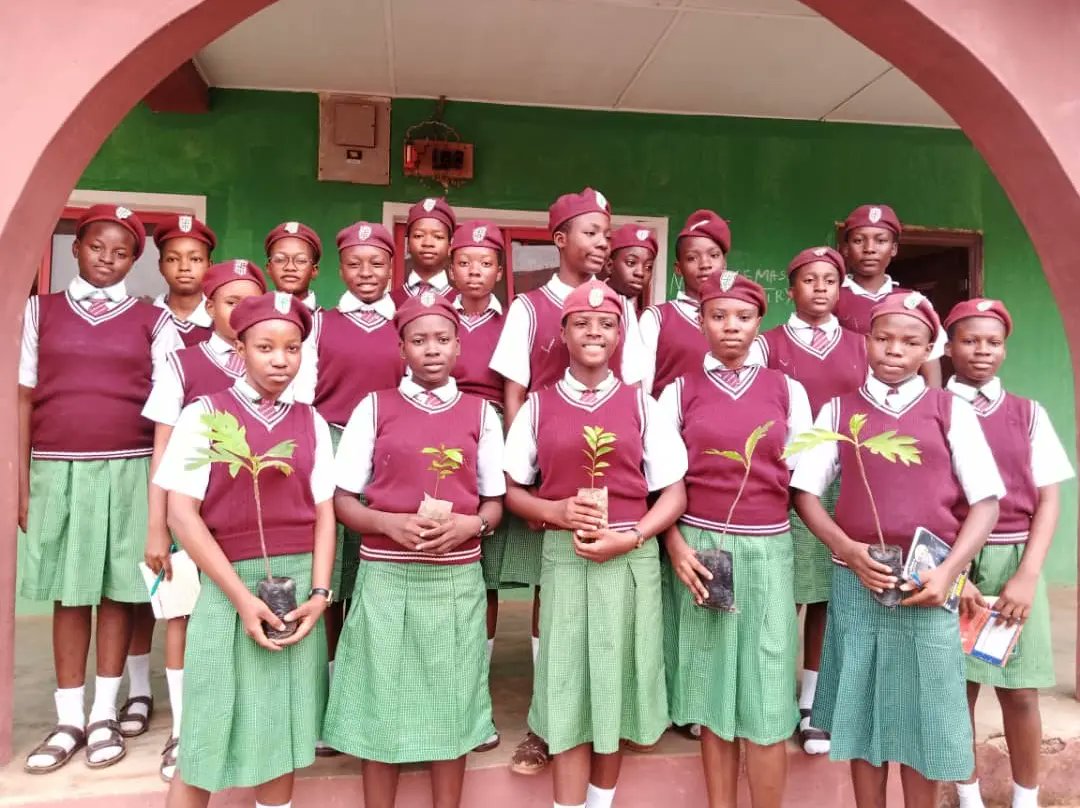 TreeRevivalTeam's tweet photo. Well done to our Akure team๐๐๐ members @niffy3002 and Dr. @johnsonolusola5
We deeply appreciate @treesthatfeed Foundation for their support ๐
#conservation #fruittrees4schools #ForPlanetandPeople #fruittreesforfood #fruittrees #treerevival #realclimateaction https://t.co/LSlBXd09Sf