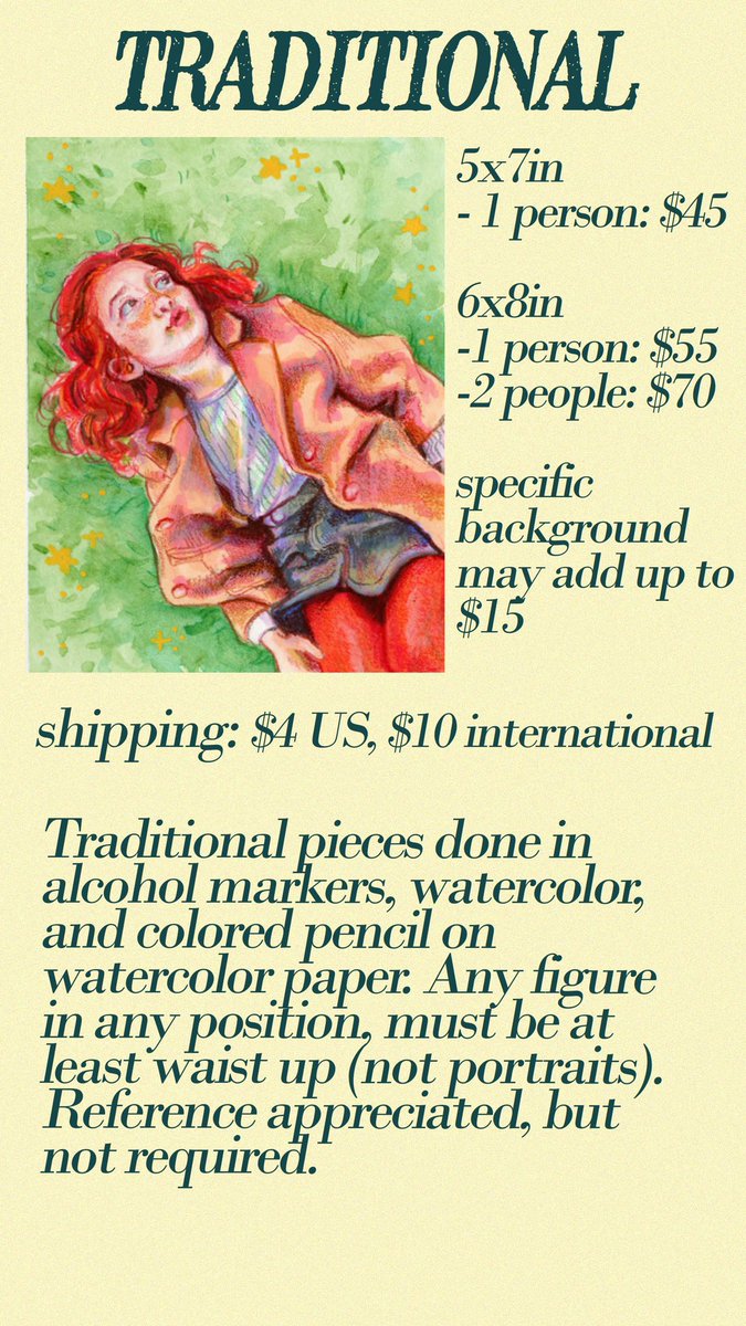 lilstarnerd's tweet image. Commission info!