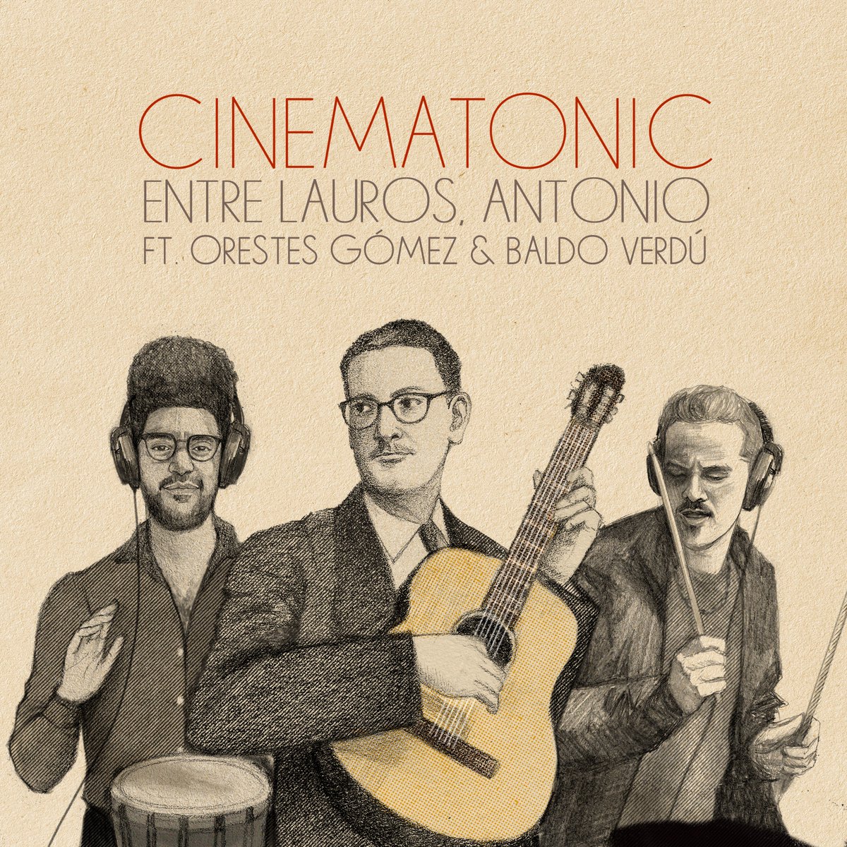 CinematonicBand's tweet photo. https://t.co/ykgUwNyu2W ¡Se sumaron nuevos cómplices al tributo que hicimos desde #Cinematonic al maestro #AntonioLauro! Se trata del destacadísimo baterista @orestesgomez y del percusionista y multiinstrumentista @BaldoVerdu. #valscriollo #culoepuya #jazz #artrock #LiveSession https://t.co/h5TE3wgIfi