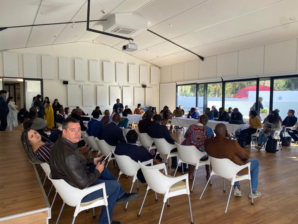IndiainNamibia's tweet photo. Unprecedented response 2 our invite for business meets with IETO delgn. 280 Namibian companies visited us today for > 500 business interactions in pharma, med devices, agri, bio-fertilizers, IT, mining etc. @IndianDiplomacy @MEAIndia @DrSJaishankar @MIRCO_NAMIBIA @MOS_MEA @NIPDB https://t.co/7WnJfDZDsf
