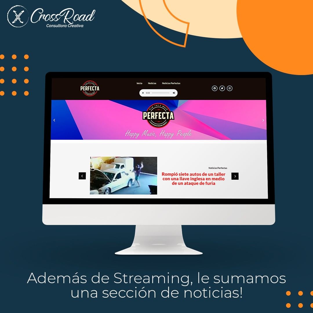 DClaudeville's tweet photo. La nueva https://t.co/94qhQbQ0ue tiene información, una sección con las #noticiasperfectas y nuevo reproductor streaming. Agregala a Favoritos. https://t.co/F4GFdhSpTW