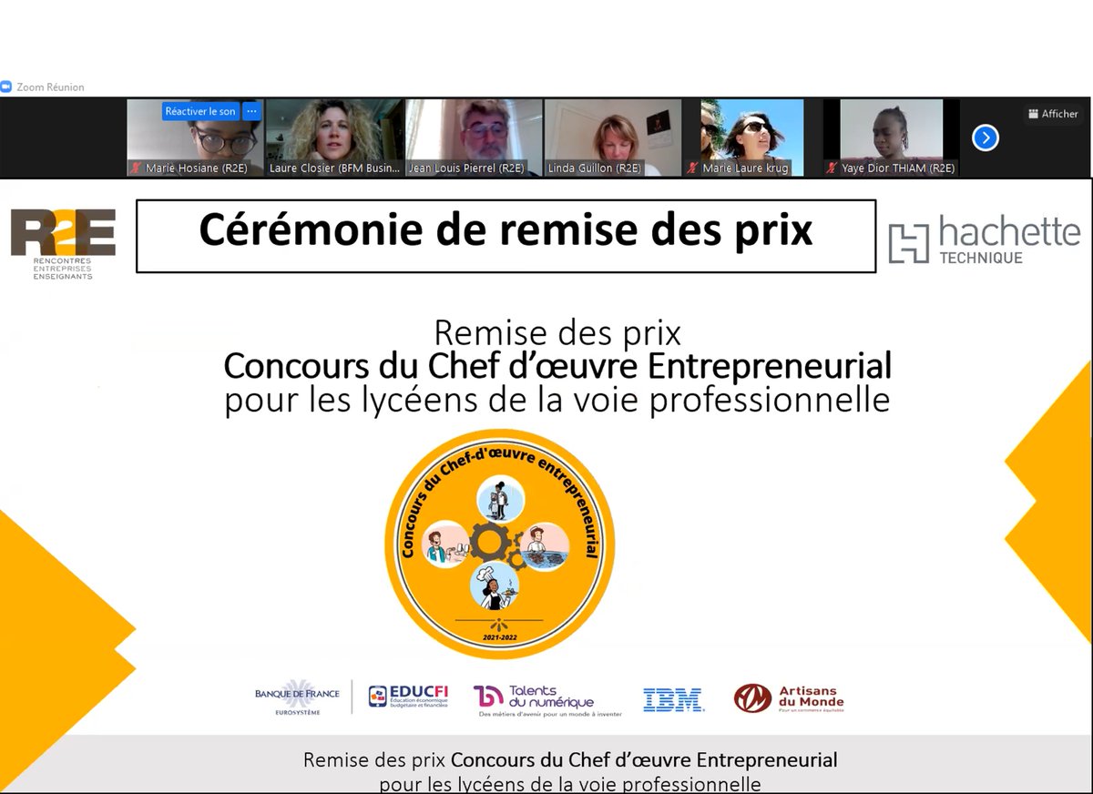 Rencontres2e's tweet photo. Un grand BRAVO 👏👏👏 à tous les #élèves de la #voiepro qui ont participé au #R2Econcours du #ChefDOeuvre Entrepreneurial pour la qualité de leurs projets ! https://t.co/IcL1iG6ywe