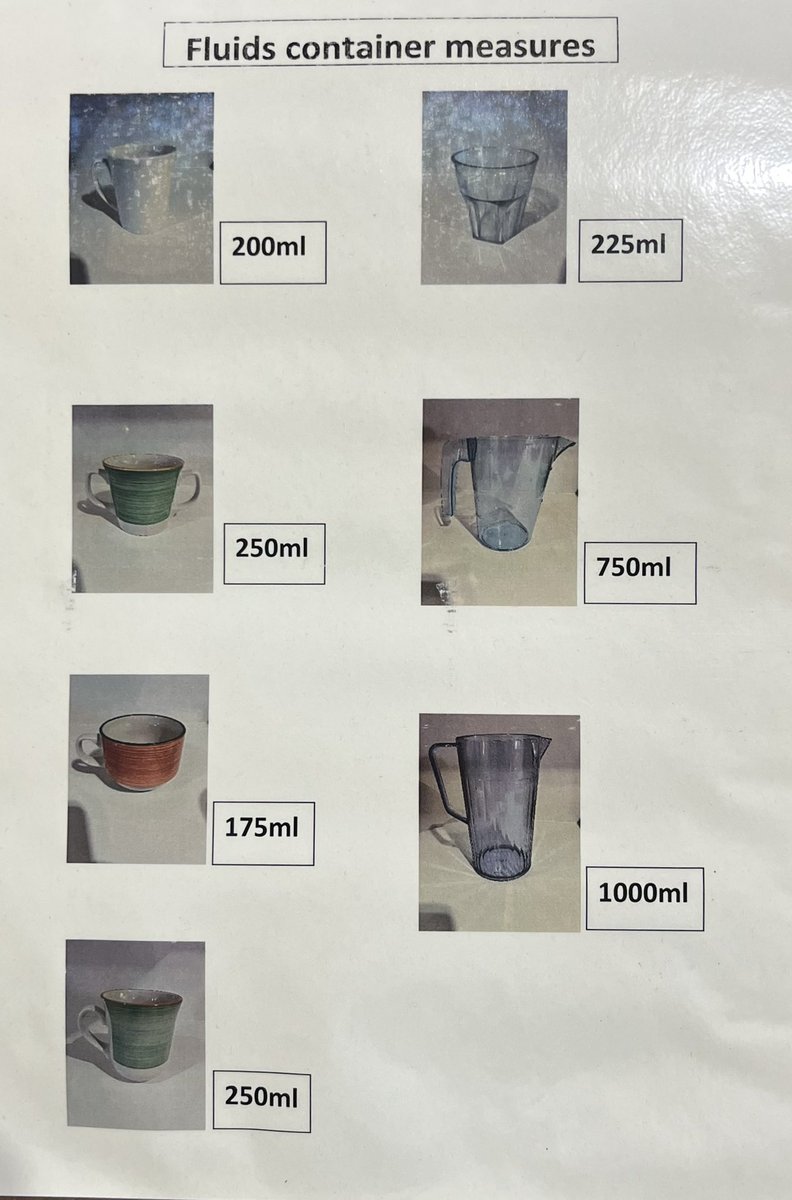 OasisUnit's tweet image. The oasis unit are always trying to improve patient care and experience. Here are some of the communication tools (new and old) we are using to encourage choice and good nutrition and hydration for our patients 💙 @NCAlliance_NHS @RochdaleCO_NHS @ExpTeamNCA @SiobhanLouiseM1
