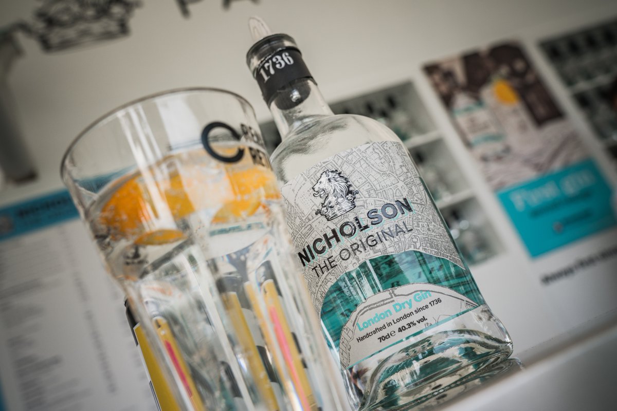 As it's #worldginday we couldn't help but share our favourite pour <a href="/nicholsondrygin/">Nicholson Gin</a>. 🍸

What's your perfect serve?