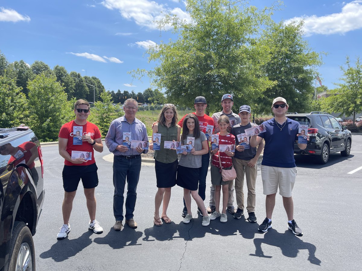 This morning we held our first Day of Action in Wake Forest and knocked on 365 doors. The response's we received from the voters tells me <a href="/fredvoncanon/">Fred Von Canon</a> and I will win in November. Join us next time! Thank you <a href="/RealJMorrissey/">Jack Morrissey</a> for making this Day of Action happen. #ECforNC #SD18