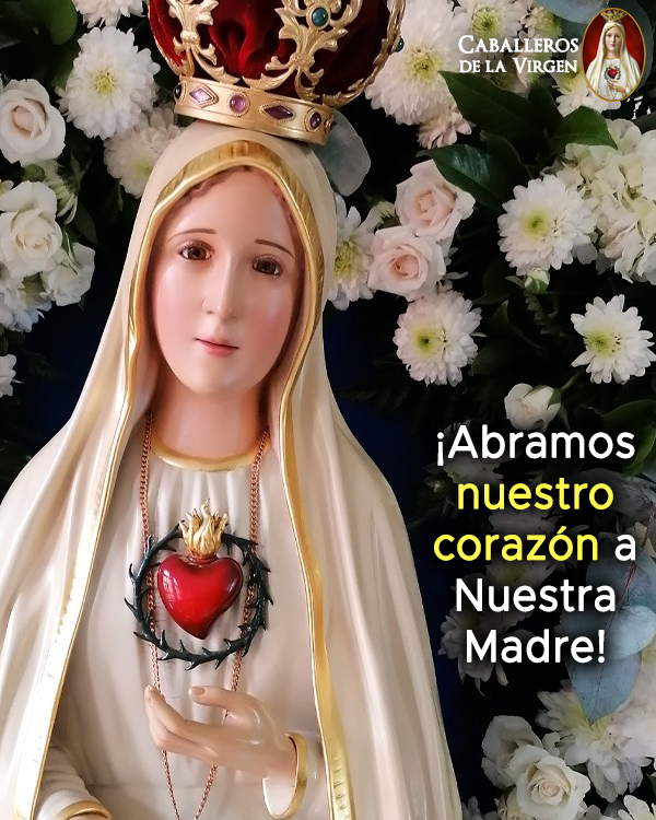 Cab_Virgen's tweet photo. Ten pena de mí, perdóname una vez más, ayúdame una vez más, dame una gracia más.
¡Abramos nuestro corazón a Nuestra Madre! https://t.co/nPGZLEeRD4