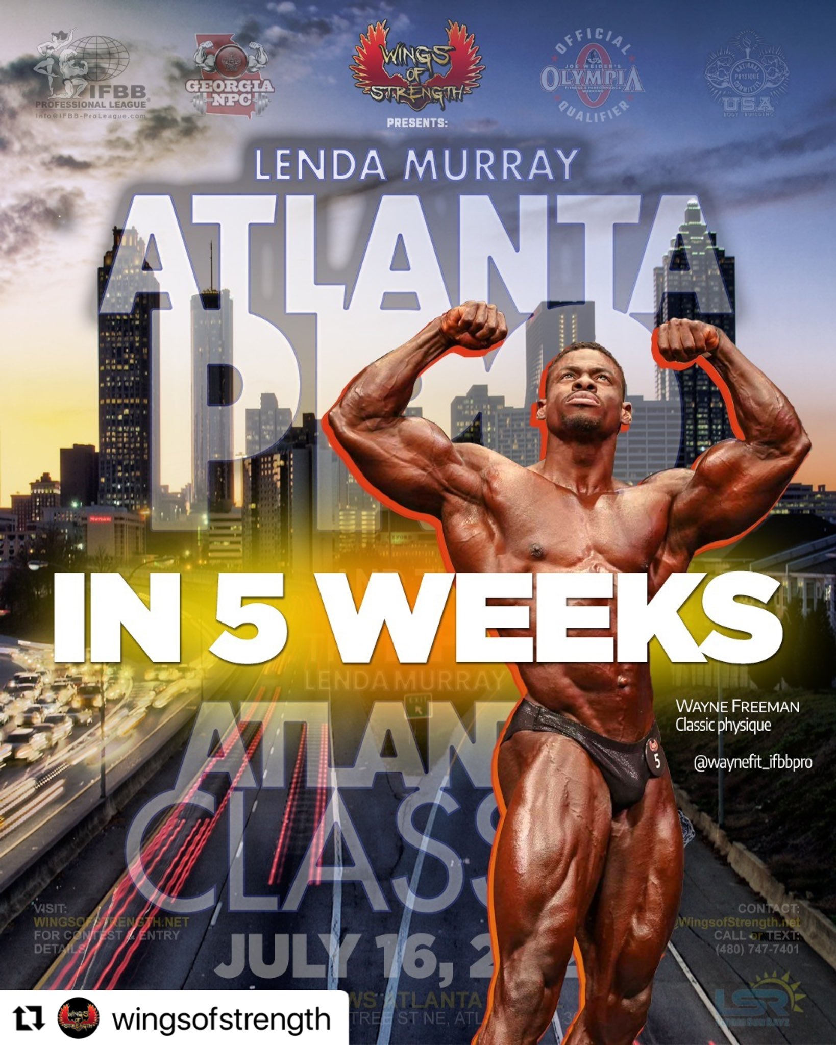 Mr. Olympia LLC on Twitter "Repost wingsofstrength with make_repost