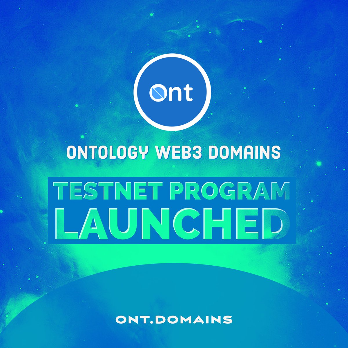 🚀#Testnet program has started💪

✅Mint now: ont.domains/mint

🔥Add WhiteList 30% off when Mainnet
🔥Follow <a href="/ontdomains/">OntologyEVM Domains</a> &amp; Like &amp; RT &amp; Tag 2 friends
⚡20 winners will receive 01 domain random⚡️
⏰Ends June 13⏰

<a href="/OntologyNetwork/">Ontology - The Trust Layer for Web3</a> #Ontology  #OntologyEVM #ONTID #Buidl4web3