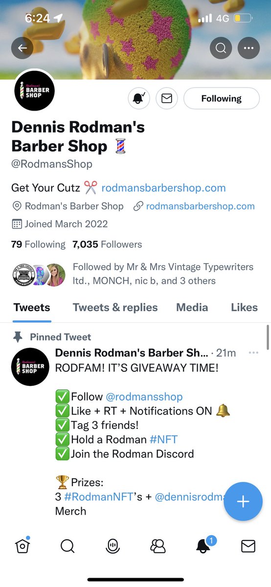 Joujou9952's tweet photo. @RodmansShop @dennisrodman Go #rodfam @RodmansShop  @dupozoid @fomomercial @societygremlin https://t.co/iJ8NLDZ5c3