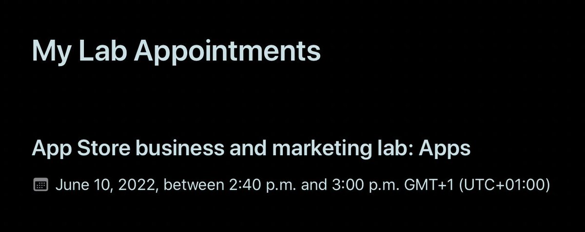 Attended my first #WWDC22 lab and I'm so glad I did. I love how interactive and involved I can get with WWDC 🙌