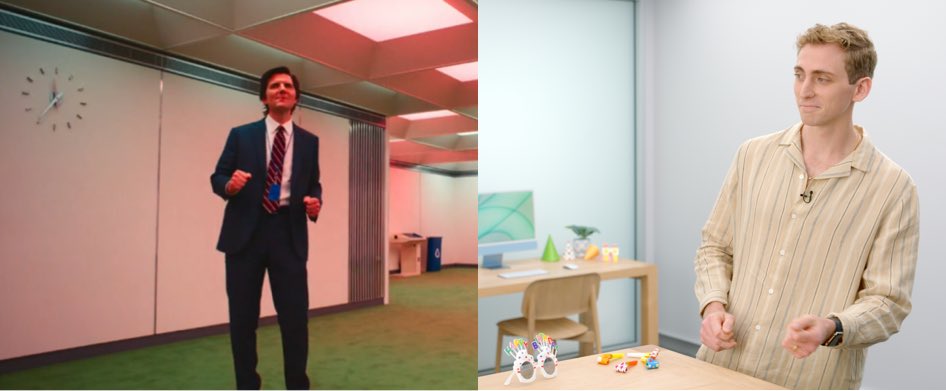 krstnfx's tweet image. Who dance partied better? #WWDC22