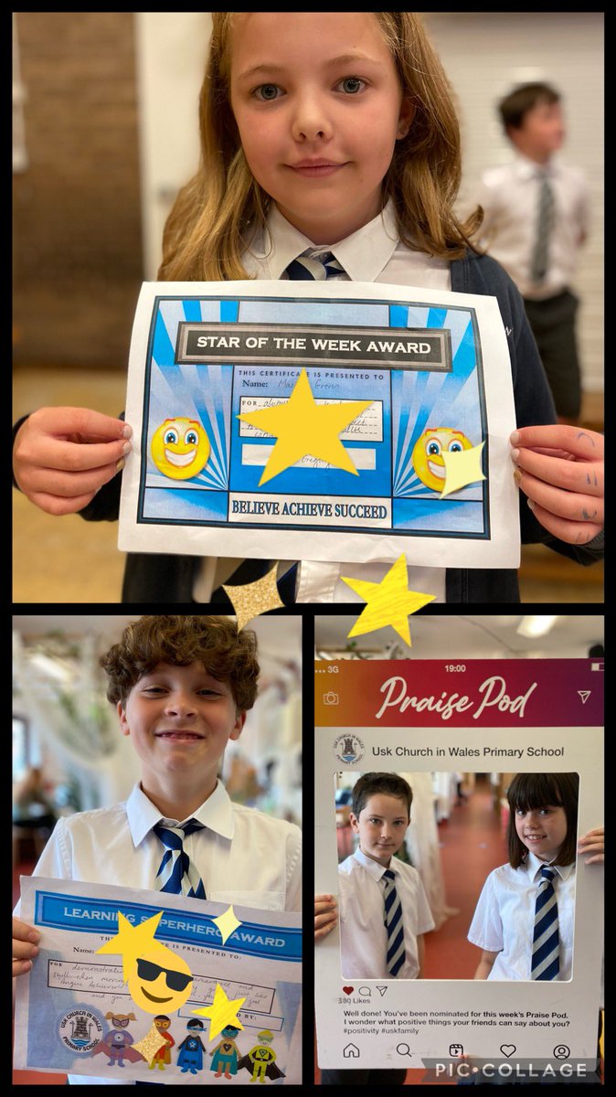 UskPrimary's tweet photo. Congratulations to Sycamore’s Star, Learning Superhero and Praise Pod champions this week. #LearningLegends #BelieveAchieveSucceed https://t.co/yCc2uLUGtr