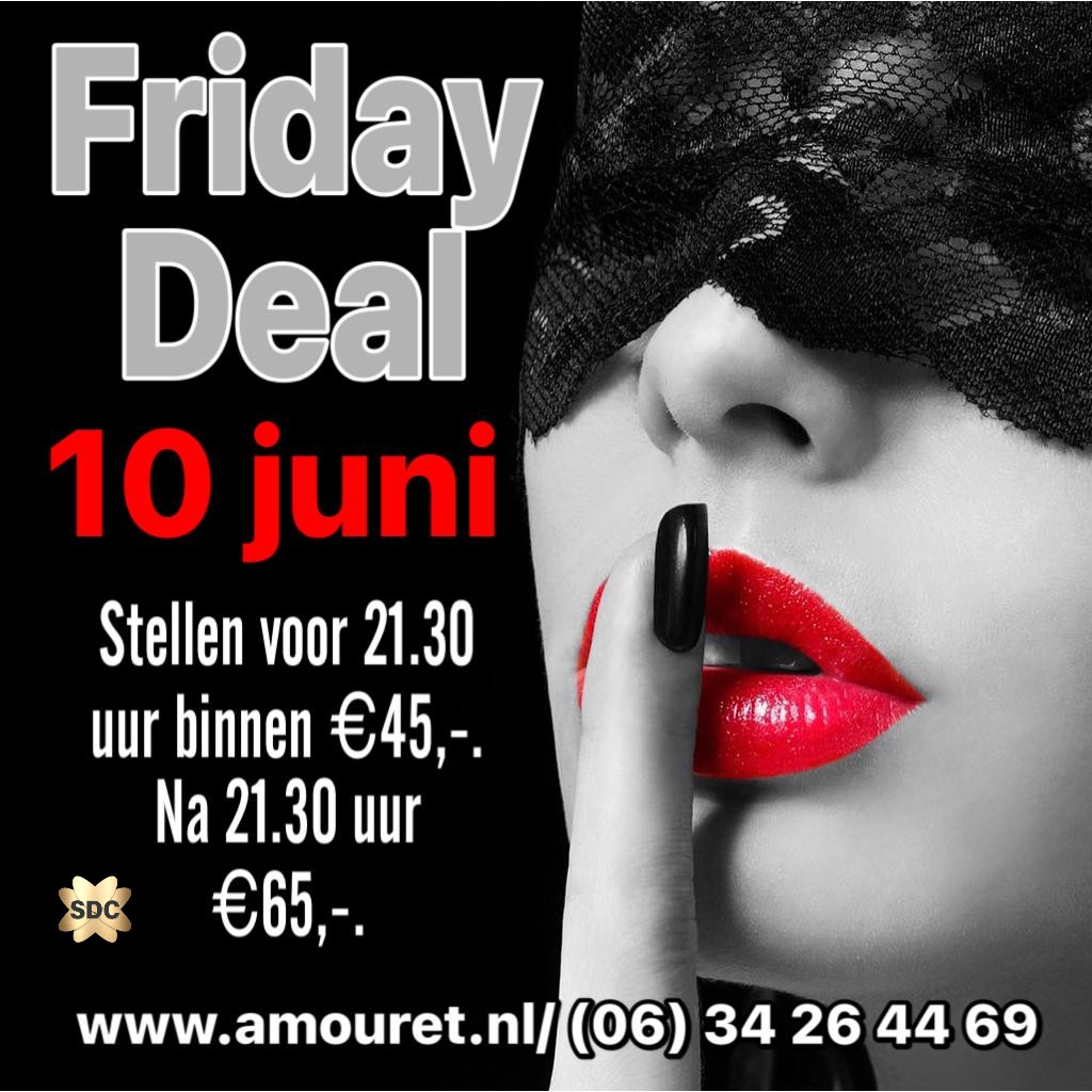 TeAmouret's tweet photo. Vanavond Friday Deal en morgen weer een spannend event bij de leukste swingers club in Maarssen.

https://t.co/rg4Ggs4INd https://t.co/e4a87zQ7G4