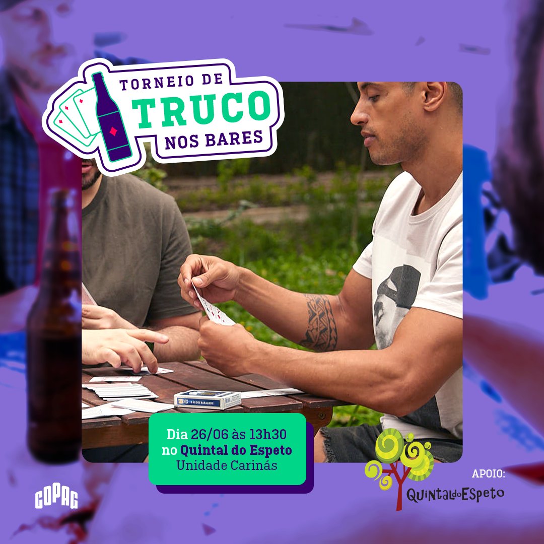 Copag - É TORNEIO DE TRUCO ONLINE QUE VOCÊ QUER, @? Então