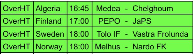 BettingMc's tweet photo. Today 4 out of 4! #mcpremiumlist
β
β
β
β
ππ¨π¦π π’π§ @mc_Bet_PREMIUM, ππβ¬ π¨π§π ππ’π¦π (ππ¨π« π₯π’ππ). ππ« π βοΈ ππ¨π« ππ πππ²π¬. https://t.co/oo4Hr8JovG
#mcbetting #overHT #BetBetterNotMore #GamblingTwitter #bettingtips https://t.co/XMDo31qbTr