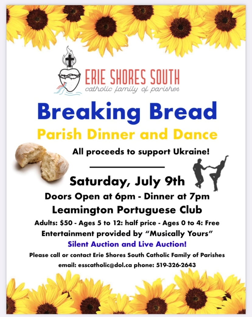 Yet another example of how communities in Canada organize to support Ukraine. We thank Eris Shores South Family of Parishes for all they have done since the war began. It's not about business or trade, but it's about our Homeland.
#supportUkraine #StandWithUkraine