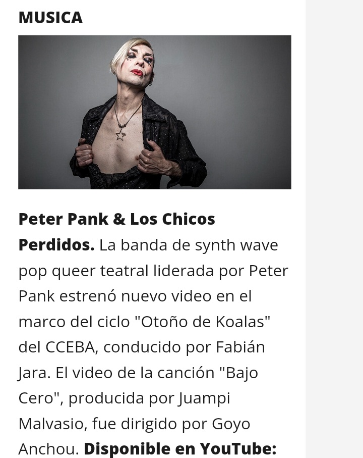 fabianjaraokei's tweet photo. El ciclo #OtoñoDeKoalas que se difunde desde el YouTube del @CCEBA con el auspicio del programa #TemporadaDeKoalas en el Suplemento Soy de Pagina12.
Los estrenos de #PeterPank y el de #LasEras
Próximos videos y shows en @HastaTrilce 23/6 @santiagotavella 30/6 @Titaprint_ https://t.co/Kn1TUaHTHP