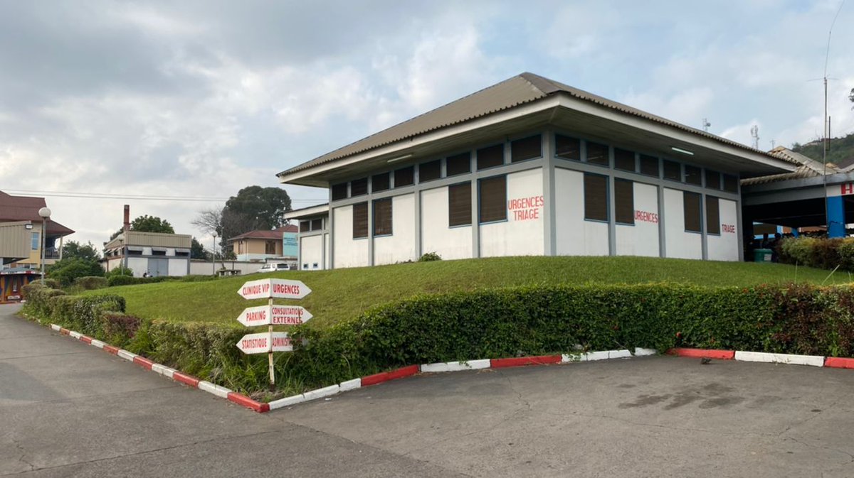 UEenRDC's tweet photo. Hôpital général de référence de #Goma :
Construction &amp; équipement du centre provincial pour la formation initiale au bénéfice des prestataires des soins.

Appui de l'#UE à la couverture sanitaire universelle prônée par le gouvernement #RDC 
#UEsanteRDC
🇪🇺🤝🇨🇩
#PartenariatConcret https://t.co/xYKN25YhP3