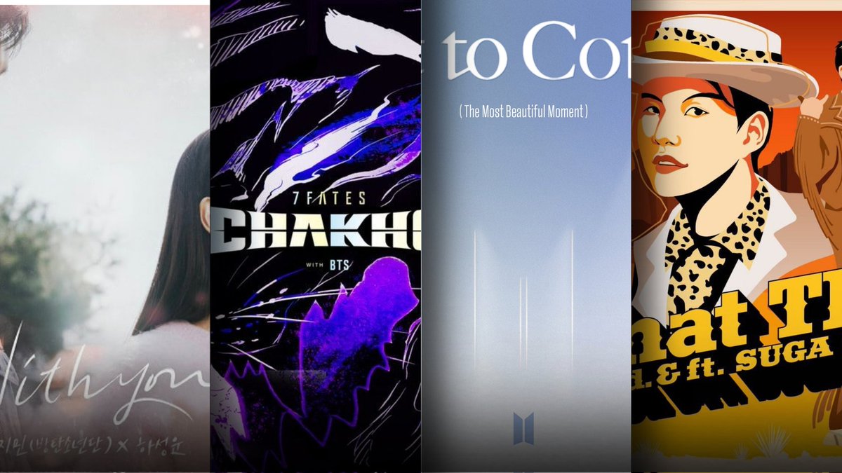 thebtschart's tweet photo. Songs with most #1's on iTunes this year so far:

#1. With You — 118 #1's
#2. Stay Alive — 109
#3. #YetToCome — 95
#4. That That — 87 https://t.co/omlVCWscre