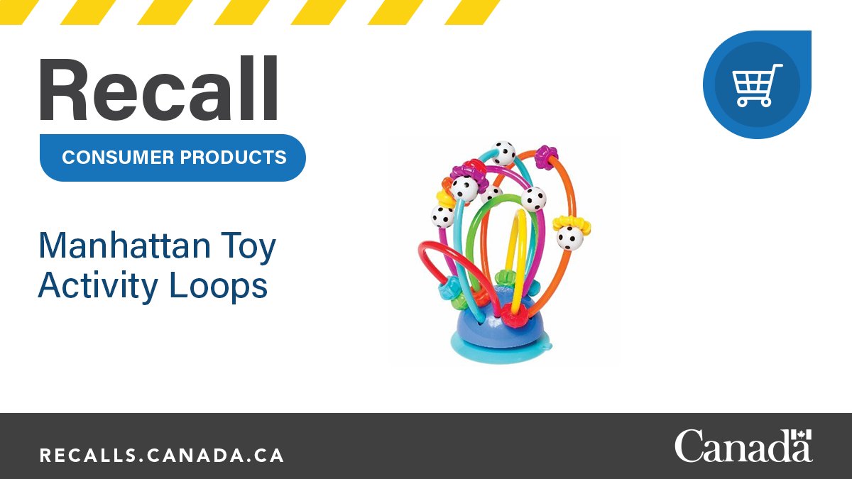 #RECALL: Does your child have a Manhattan Toy Activity Loops? Find out about the recall and what to do: ow.ly/xBwQ50JuuKr