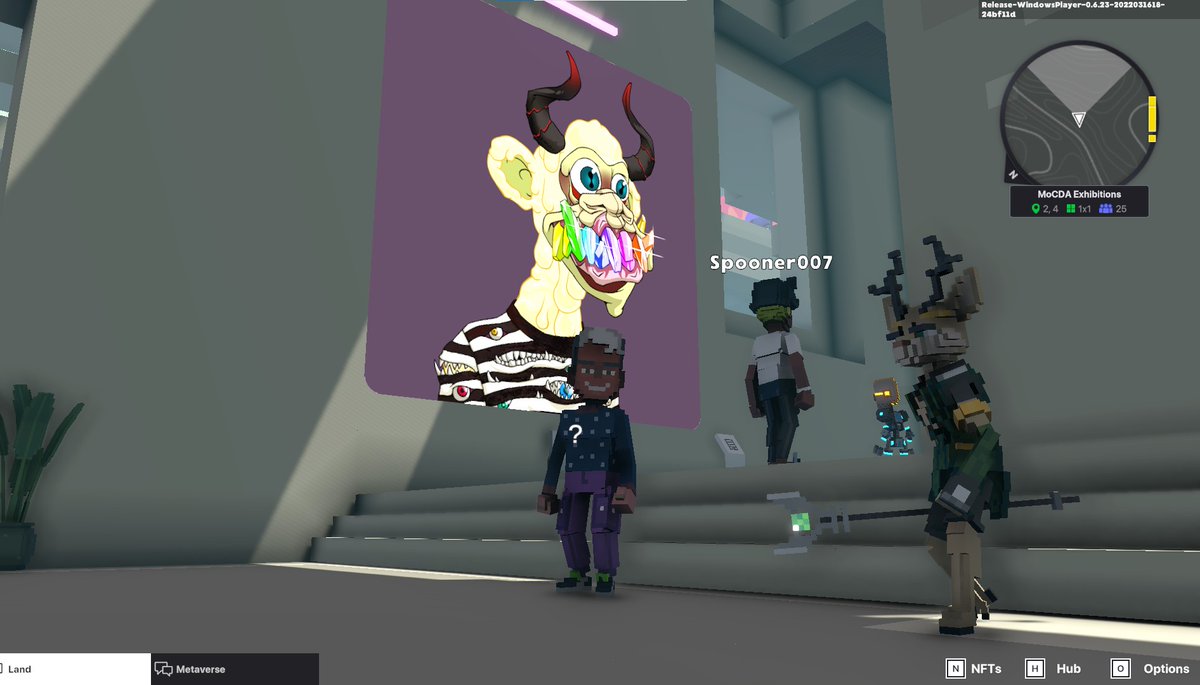 IvanGro77855677's tweet photo. @TheSandboxGame @MOCDA_ I just participated in the #TheSandbox weekly contest for a chance to win 200 mSAND! Here is my favorite piece from the exhibition, check out my screenshot below!
👇 https://t.co/BDOjUk13Co