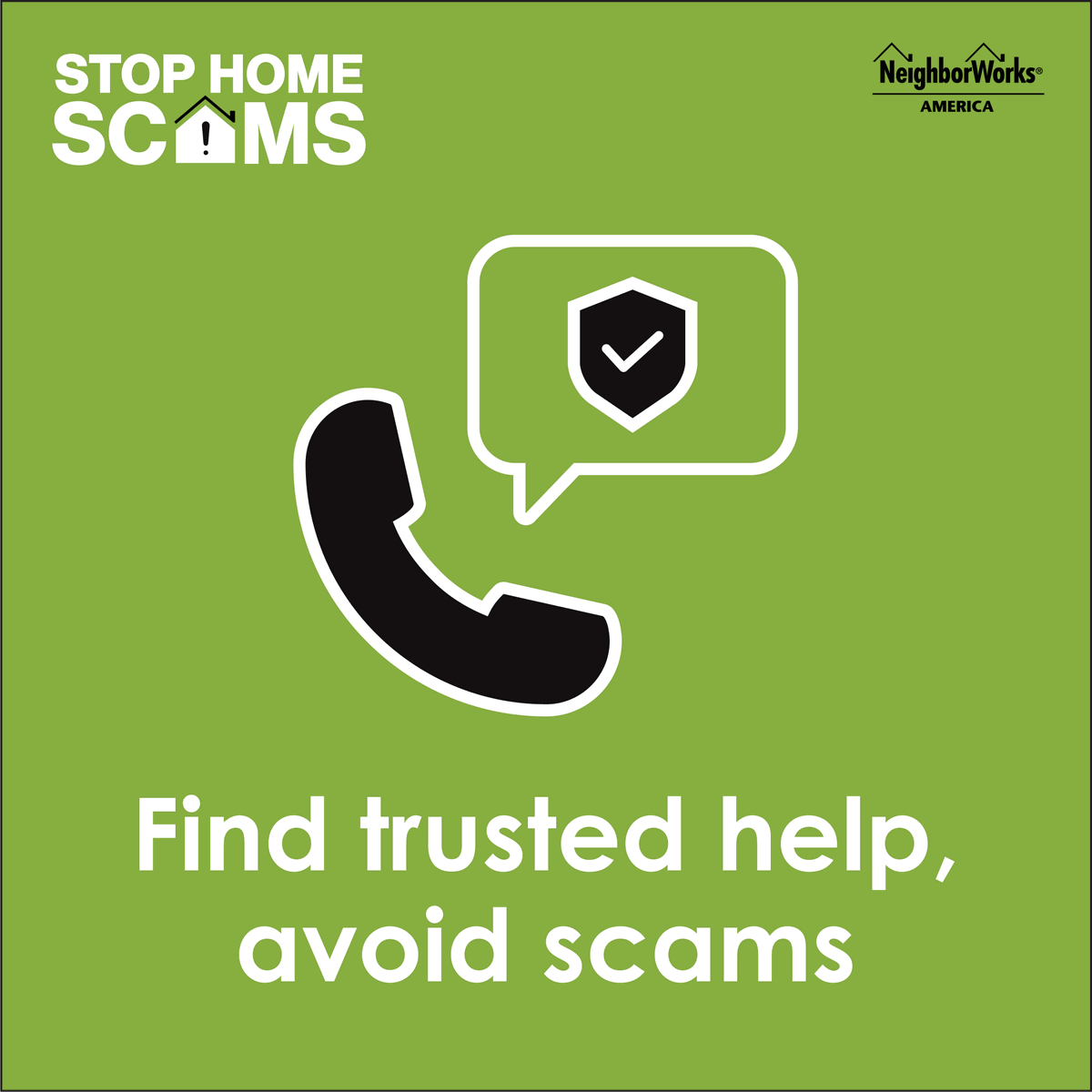 OCRDAC's tweet photo. ☑️Know the signs
☑️Get the facts
☑️ Stop Home Scams

We are proud to partner with @neighborworks  as they help homeowners and renters protect their homes from scams. Find out how to spot and avoid scams by visiting the #StopHomeScams site today ➡️ https://t.co/A3MEKHQZju https://t.co/m72Ssw6zHO