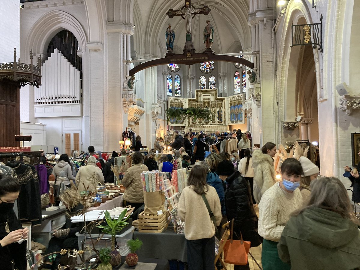 Stmarys_PH's tweet photo. Tomorrow (Sat 11th) is our designer sale, 50 stalls of fabulous unique creators bringing you bargains and beauties galore! 10am to 5pm #designersale #primrosehill #sale #fashion #style https://t.co/YWwAShqFjW