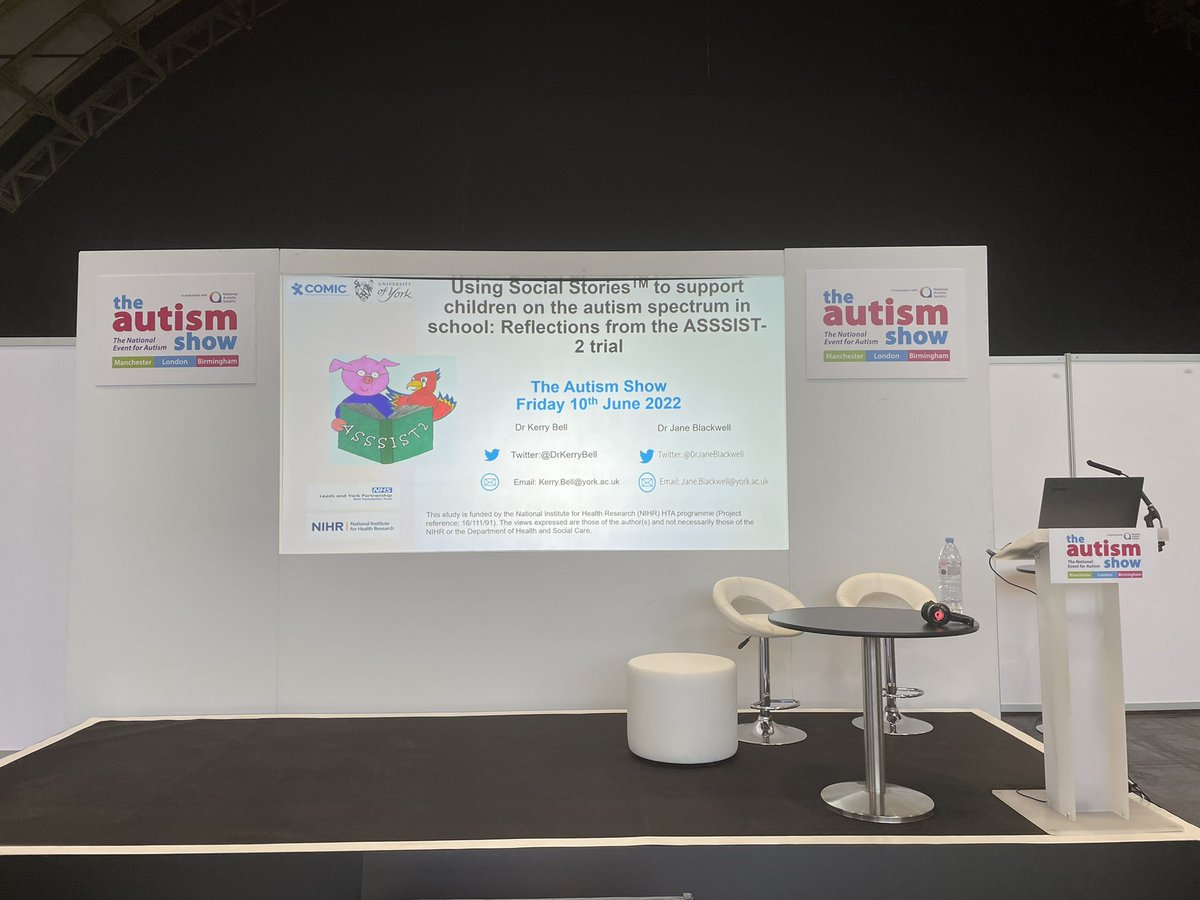 Jane Blackwell (@drjaneblackwell) on Twitter photo Thank you to @TheAutismShow for a great day in Manchester and for the opportunity to present our #Social #Stories in #schools #research conducted by <a href="/COMICResearchUK/">COMIC Research</a> and <a href="/UniOfYork/">University of York</a> <a href="/DrKerryBell/">Dr Kerry Bell</a> <a href="/EmmaStandley97/">Emma Standley</a> @AttwellLeah <a href="/AmeliaTay5/">Amelia Taylor</a> Thank you to @TheAutismShow for a great day in Manchester and for the opportunity to present our #Social #Stories in #schools #research conducted by <a href="/COMICResearchUK/">COMIC Research</a> and <a href="/UniOfYork/">University of York</a> <a href="/DrKerryBell/">Dr Kerry Bell</a> <a href="/EmmaStandley97/">Emma Standley</a> @AttwellLeah <a href="/AmeliaTay5/">Amelia Taylor</a>