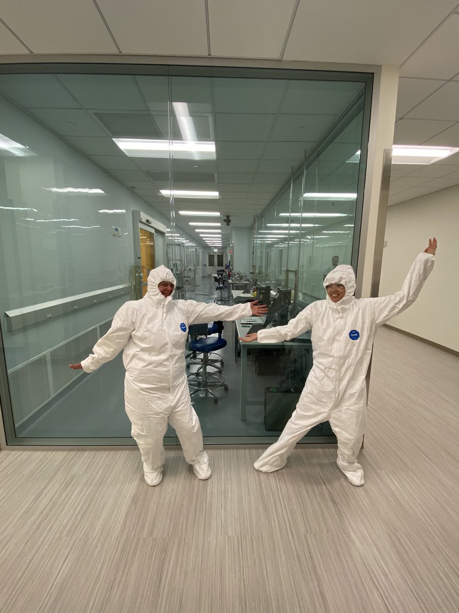 KSullivanFAIA's tweet photo. Ever been in a clean room? The Payette marketing Team always brings their “A” game to every Photoshoot and today they took it up a notch at the BC clean room. #payettepeople https://t.co/9mxNwpIaWk