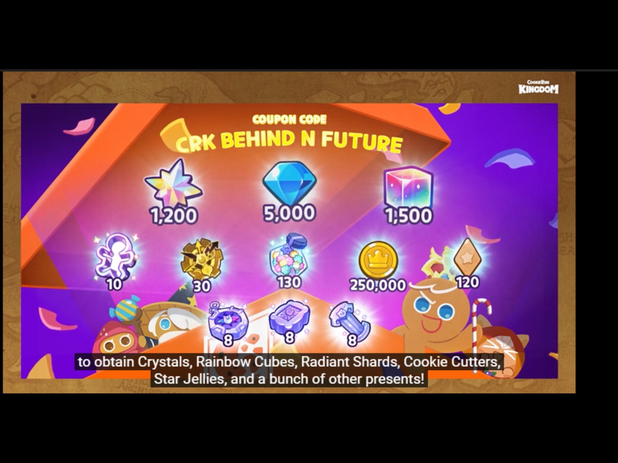 Cookie Run Kingdom codes November 2023: Free crystals, rainbow cubes and  more