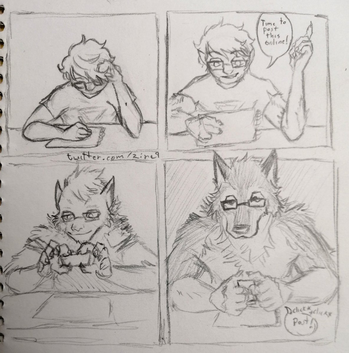 This happens each time I draw something and upload it!

#werewolf #lycanthrope #therianthrope #monster #anthroart