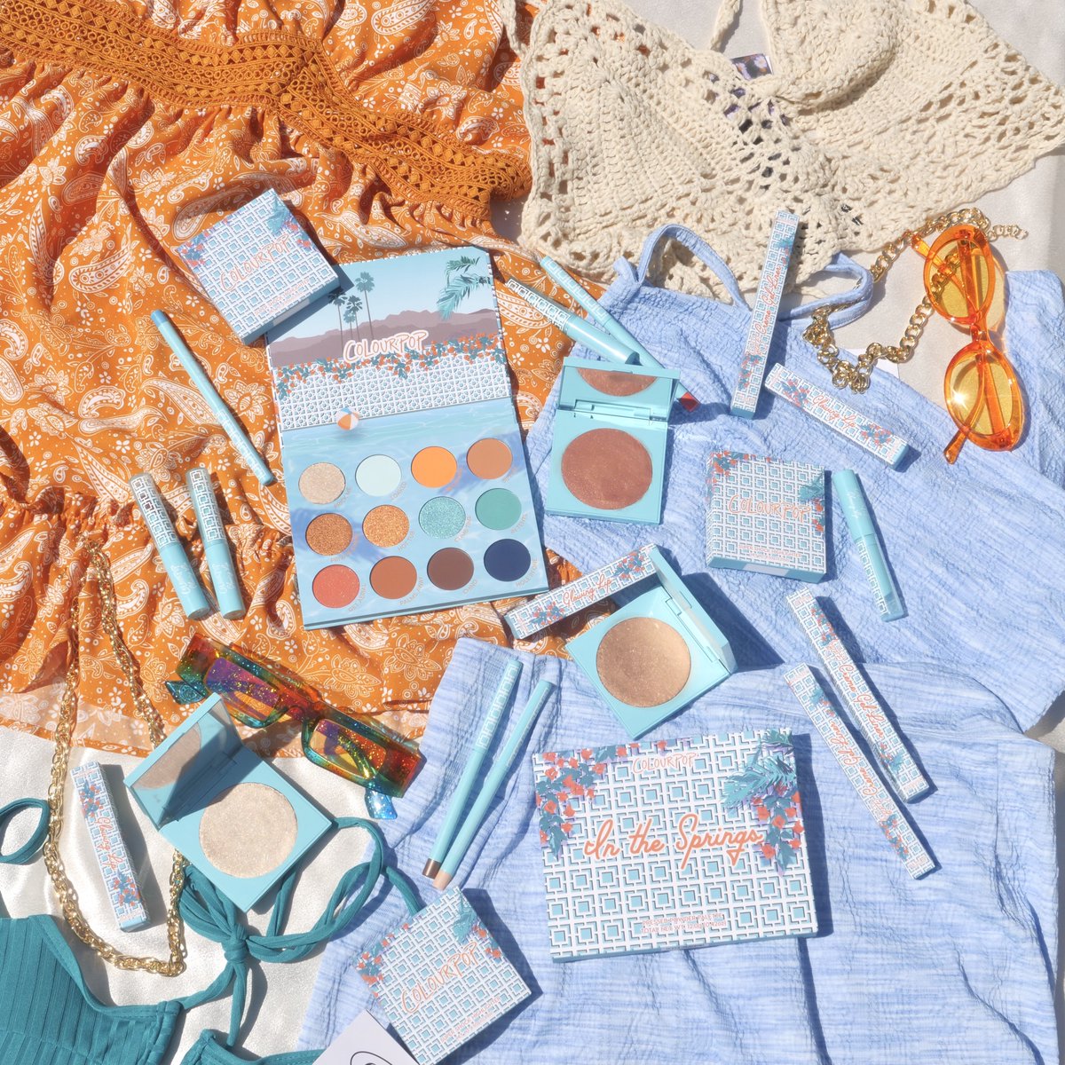 ColourPopCo's tweet image. #GIVEAWAY We're all about the palm trees and 100 degrees with @ShopCider! 🏝️ FIVE lucky winners will receive the 'In The Springs' Collection AND a $100 e-gift card to shopcider.com 🐬🧡

HOW TO ENTER:
✨ Follow @ColourPopCo &amp;amp; @ShopCider 
✨ Like &amp;amp; RT
✨ Reply w/ 🌴