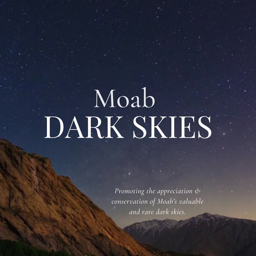 moabdarkskies's tweet image. One of our core missions is to promote the appreciation &amp;amp; conservation of Moab’s valuable and rare dark skies. #moabdarkskies