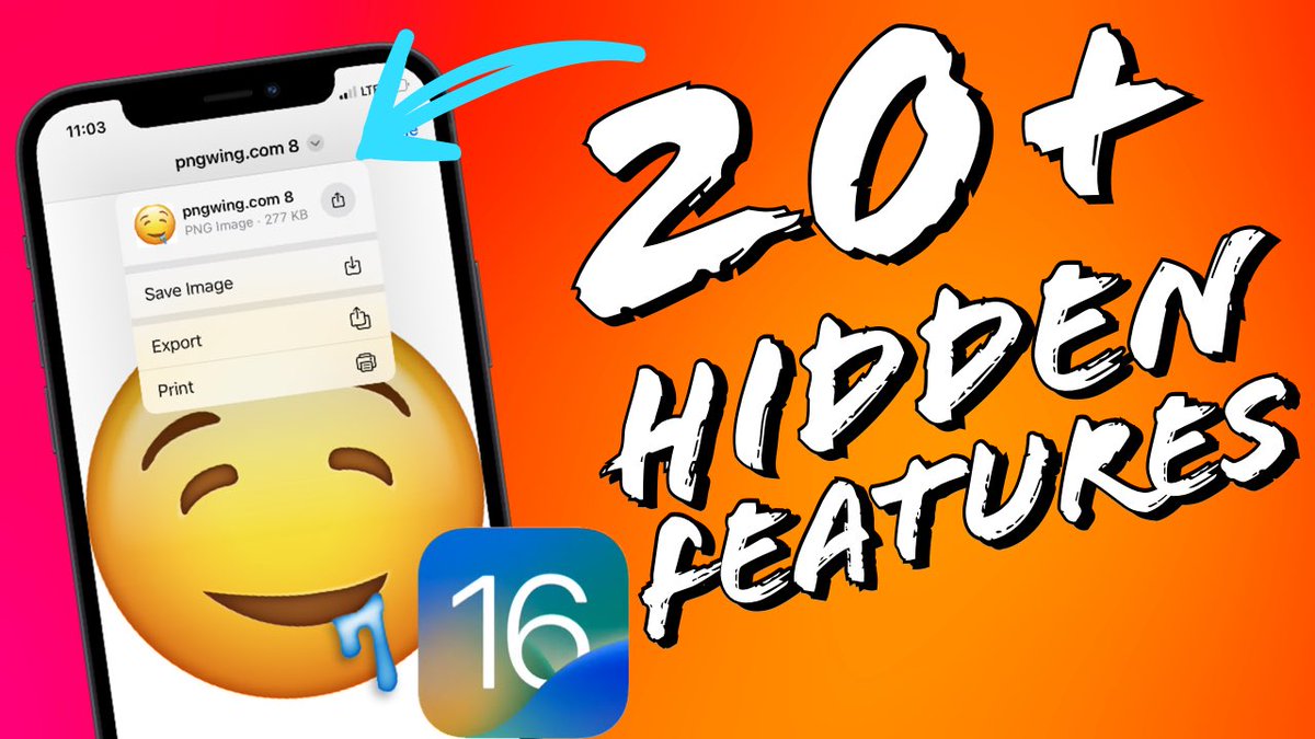 TechnicalBeardo's tweet image. 20+ iOS 16 Hidden Features! 👇🏻
youtu.be/xdxrfooczpE
.
Also my first longest detailed video.
#iOS16 #iOS16beta #iOS16features #technicalbeardo #iPhone