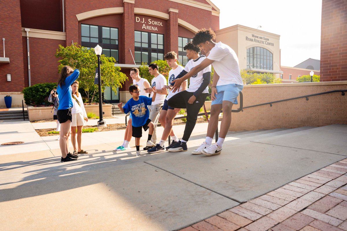 BluejayMBB's tweet photo. Today we hosted the 5th annual Creighton Abilities Camp with @Creighton_DPT. 

The collaboration provided children ages (5-18) with an opportunity to participate in activities related to basketball and agility skills. 🧵(1/3) https://t.co/kuSJwQI7dX