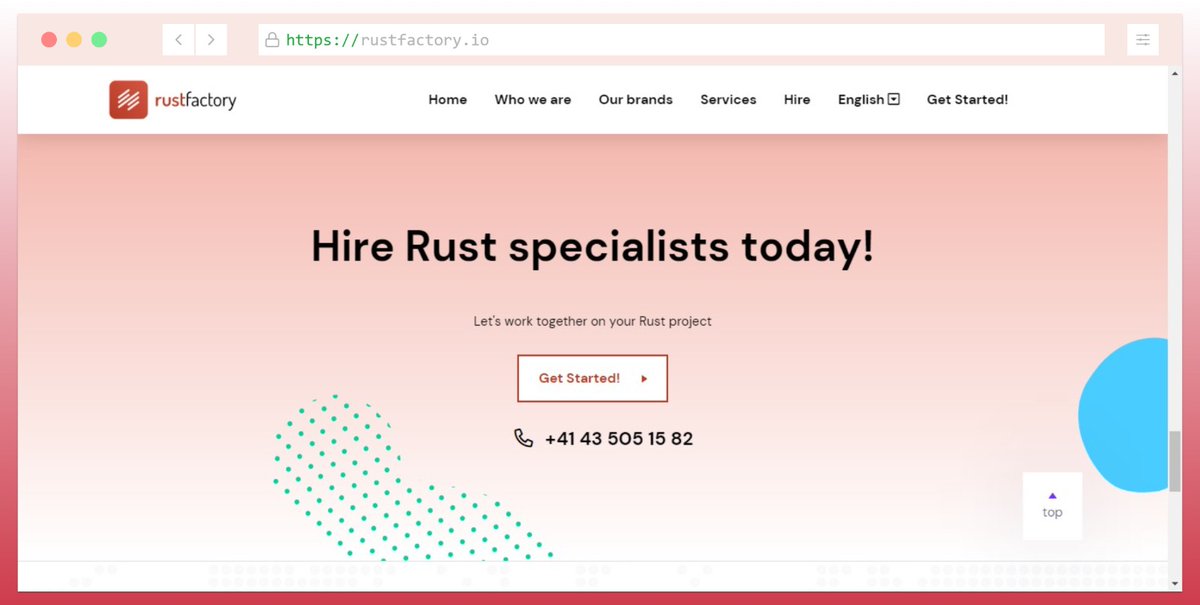 Rustfactoryio's tweet image. We help you hire Rust programmers, consultants, and experts. 👨🏼‍💻
⇓
#rust #hire #rustdevelopers #softwaredevelopment #coding #programming #tech #staffing #hiring #experts #consultants #rustfactory
⇓
rustfactory.io