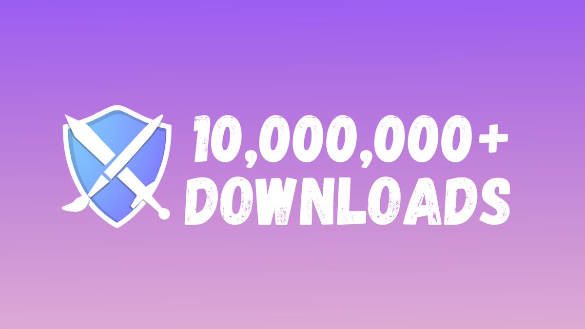 WOW! PVPRP.com has now reached over 10,000,000 Downloads! 🎉