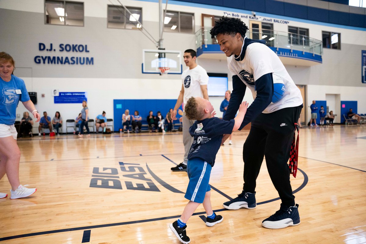 BluejayMBB's tweet photo. Today we hosted the 5th annual Creighton Abilities Camp with @Creighton_DPT. 

The collaboration provided children ages (5-18) with an opportunity to participate in activities related to basketball and agility skills. 🧵(1/3) https://t.co/kuSJwQI7dX